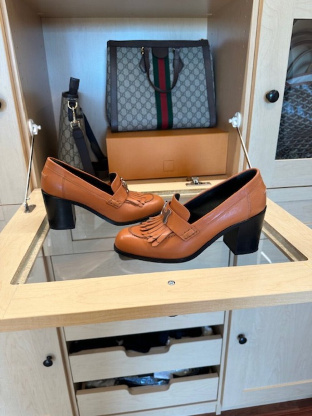 Hermès Leather Brown Size 37 Pumps - Picture 5 of 8